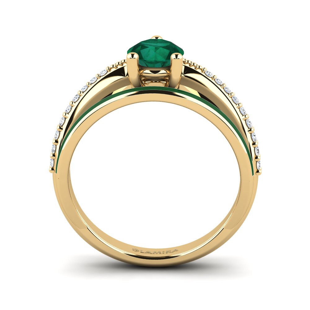 Smaragd Ring Gryn