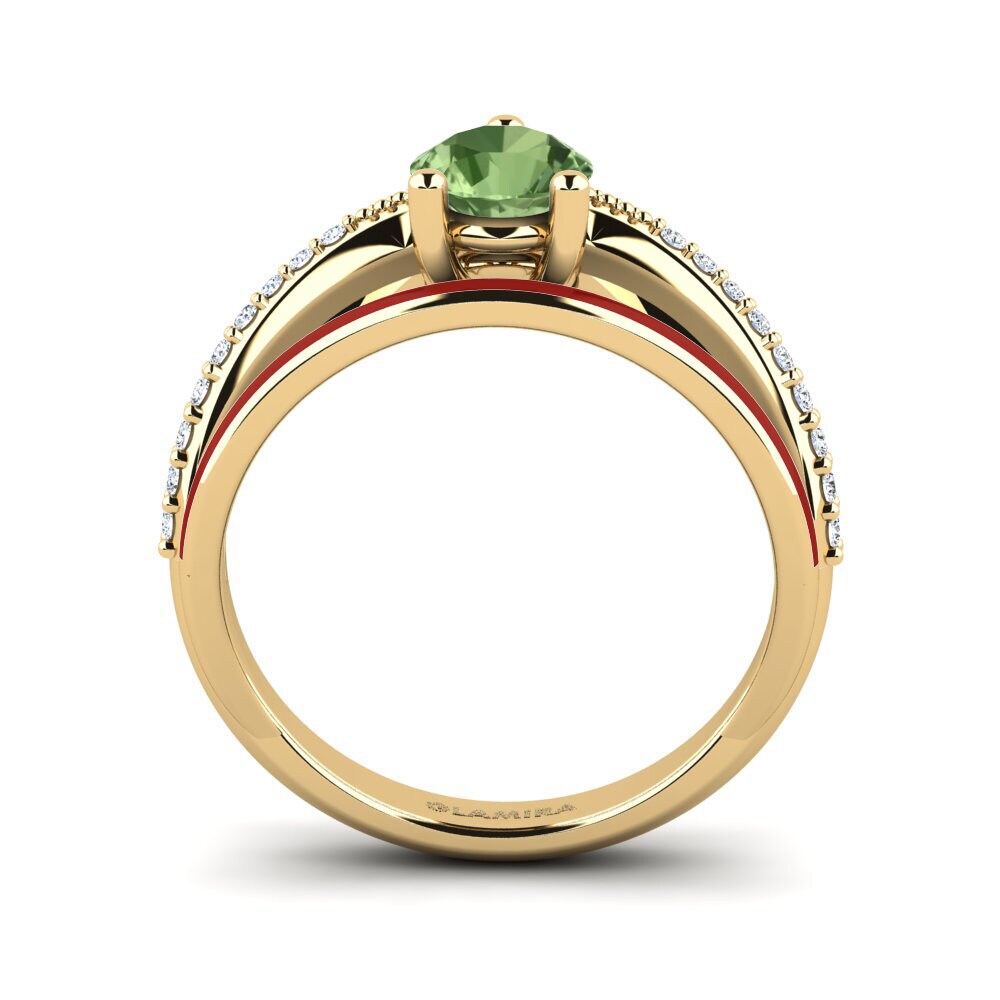 Grüner Saphir Ring Gryn