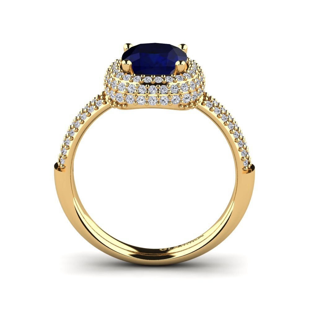 Sapphire Engagement Ring Guendolin