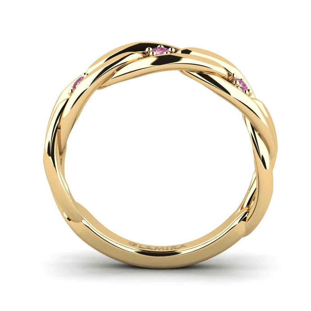 Rhodolite Garnet Pinky Ring Gufor