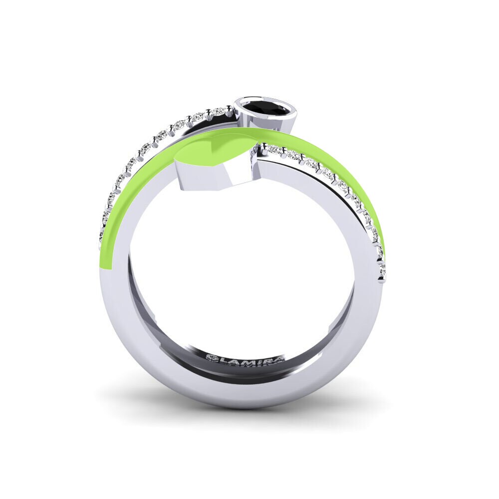 Schwarzer Onyx Ring Gula