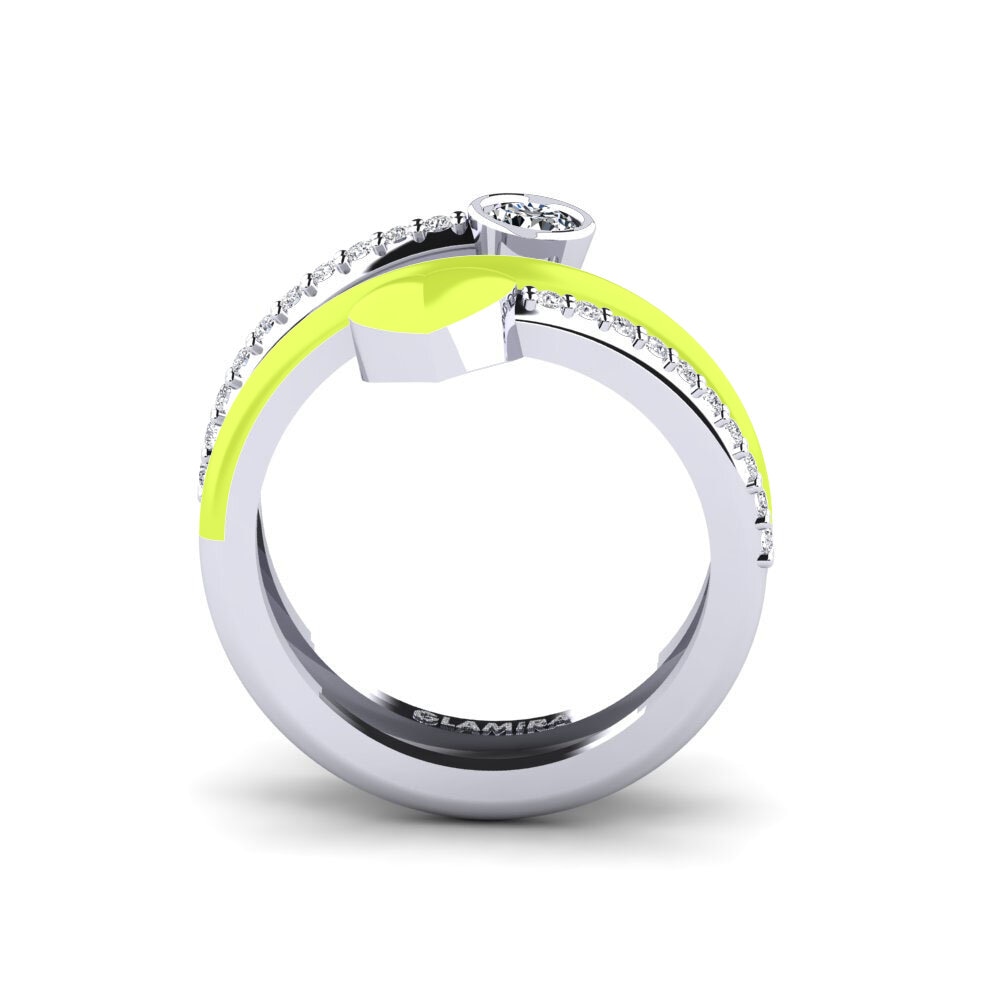 Zirkonia Ring Gula