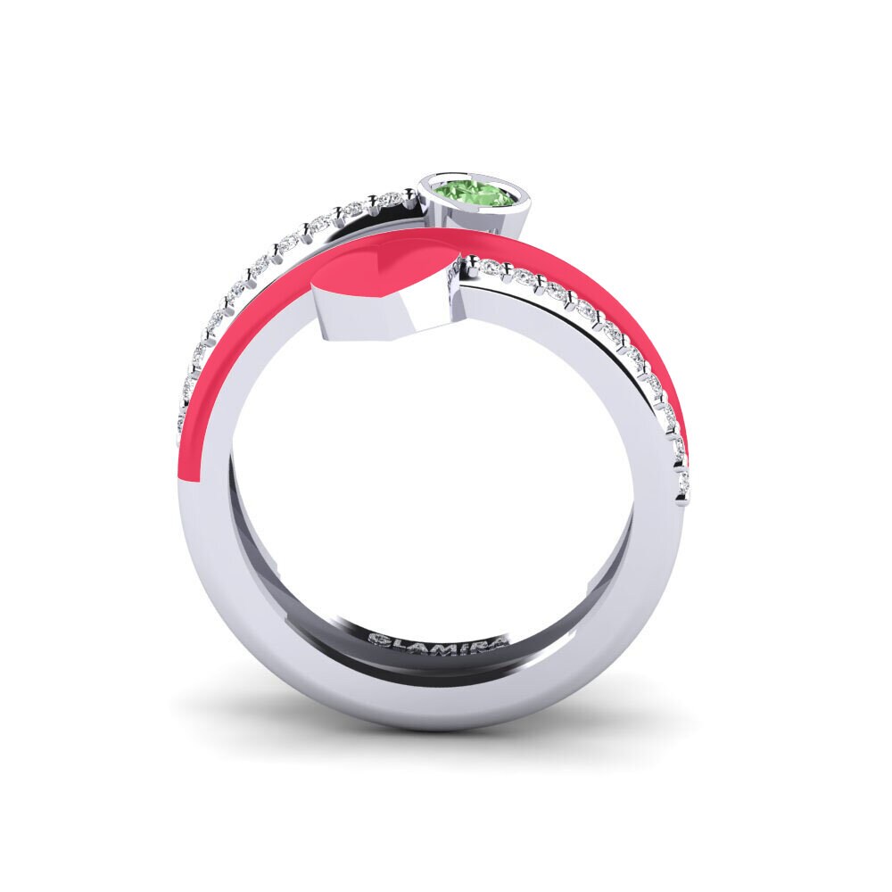 Green Diamond Ring Gula