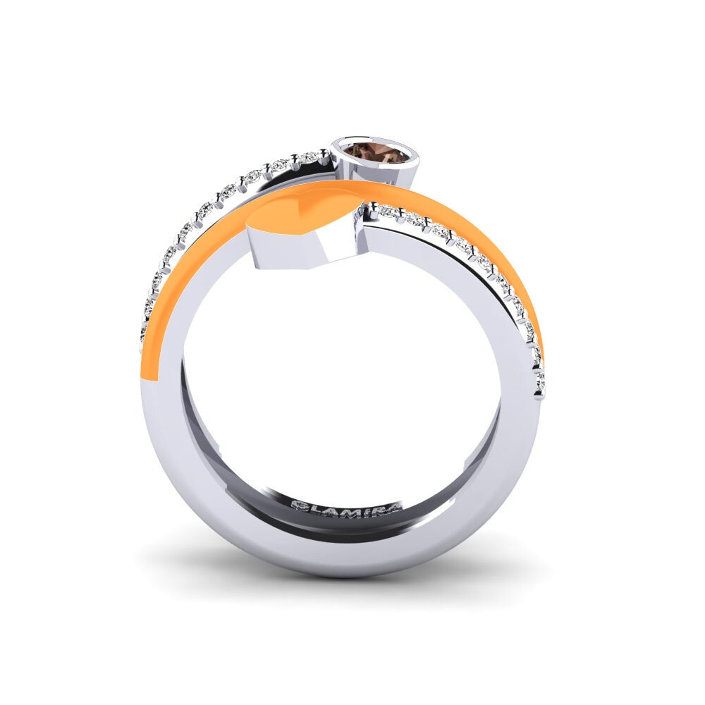 Rauchquarz Ring Gula