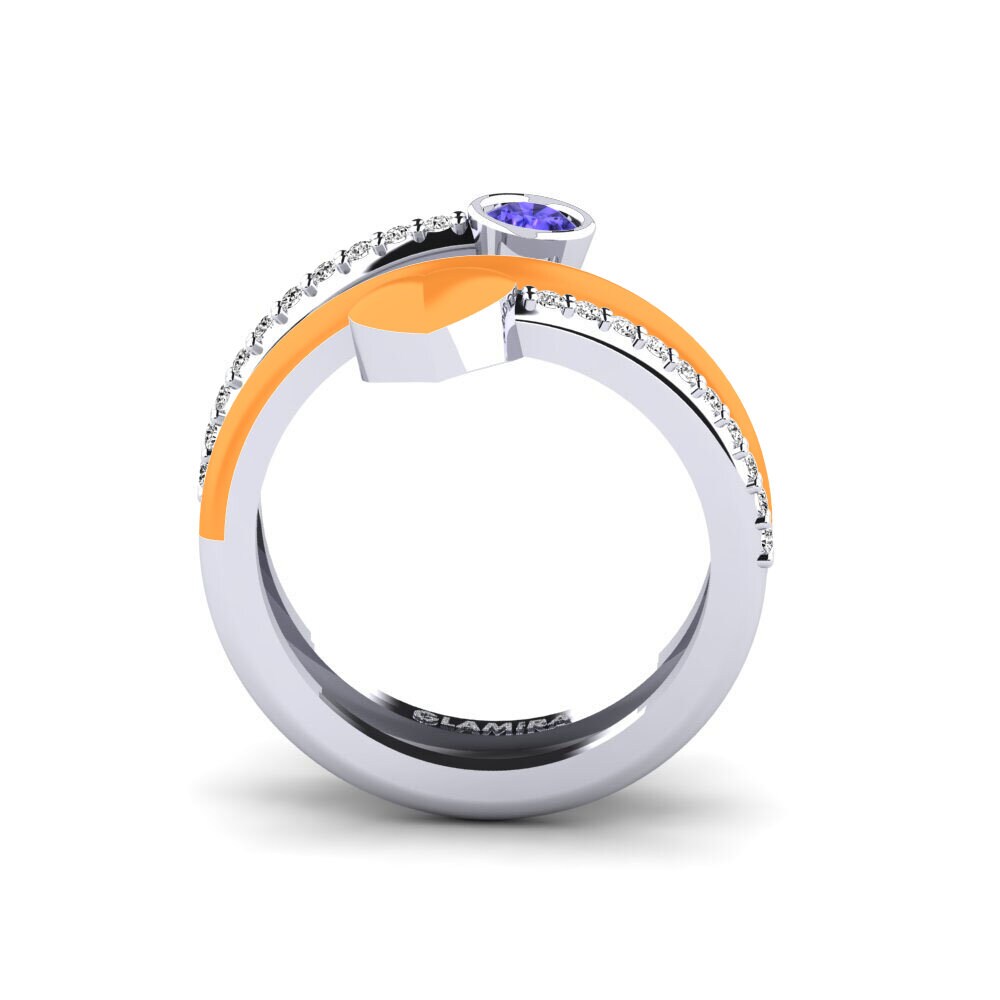 Tansanit Ring Gula