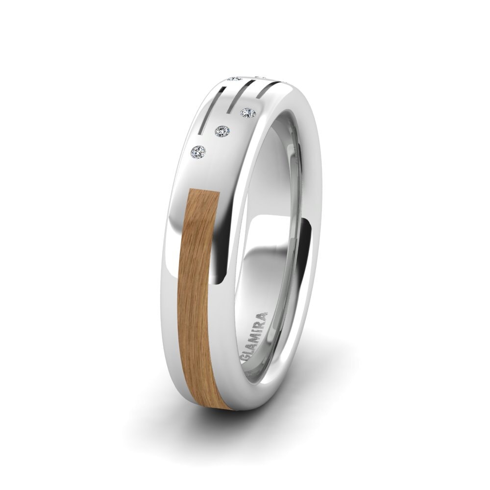 Cincin perkahwinan wanita Confident Butterfly 5 mm