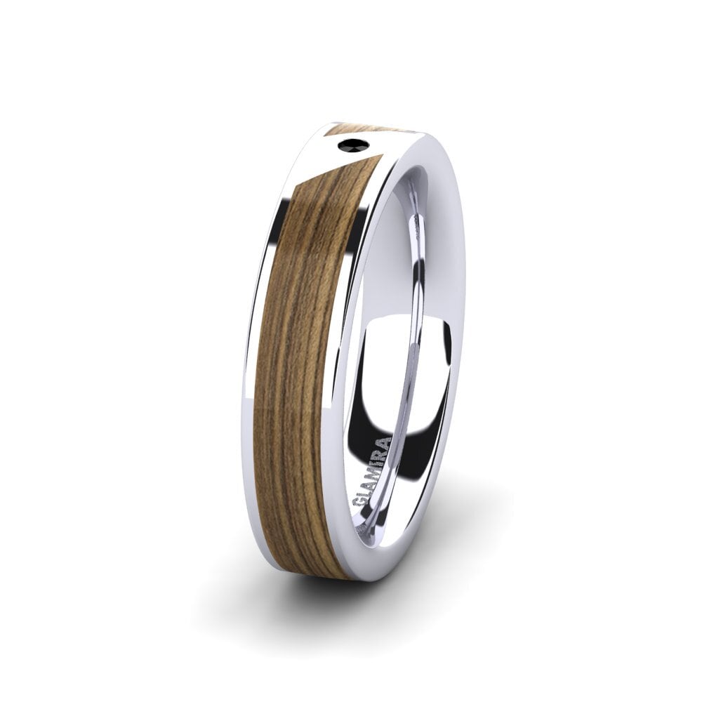 Black Onyx Women's Ring Confident Couple 5 mm