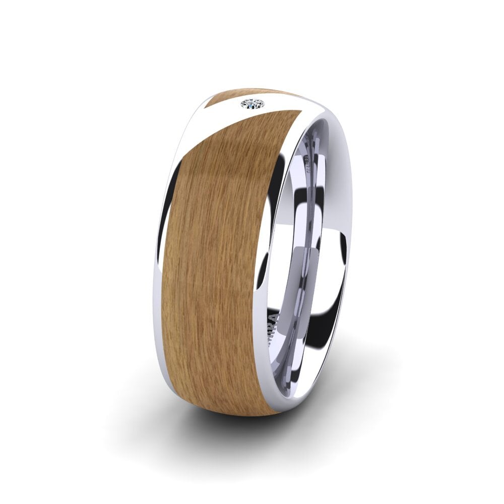 Cincin perkahwinan wanita Confident Couple 8 mm