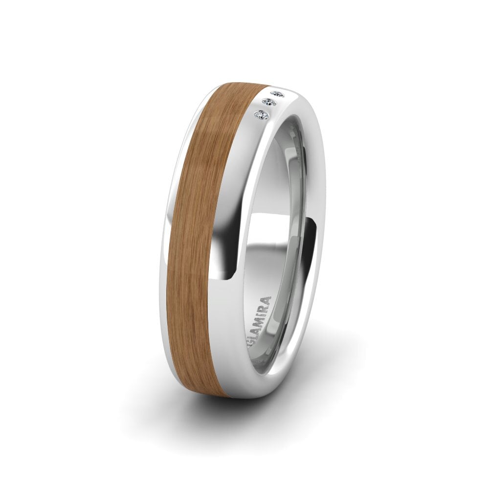 Cincin perkahwinan wanita Confident Glow 6 mm
