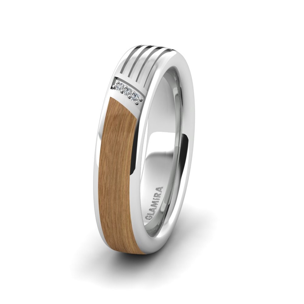 Cincin perkahwinan wanita Confident Mirror 5 mm
