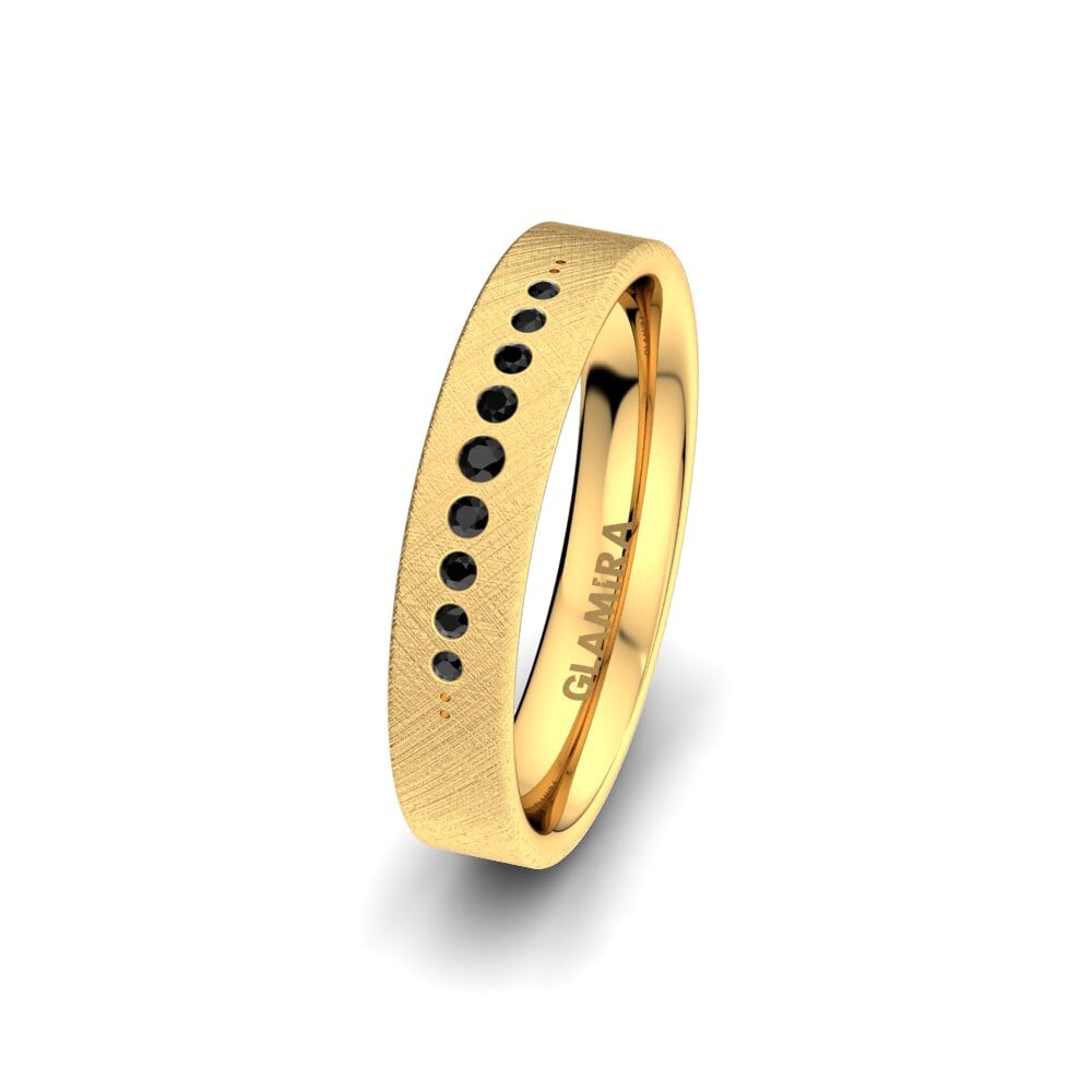 Black Onyx Women's Ring Magic Truth 4 mm