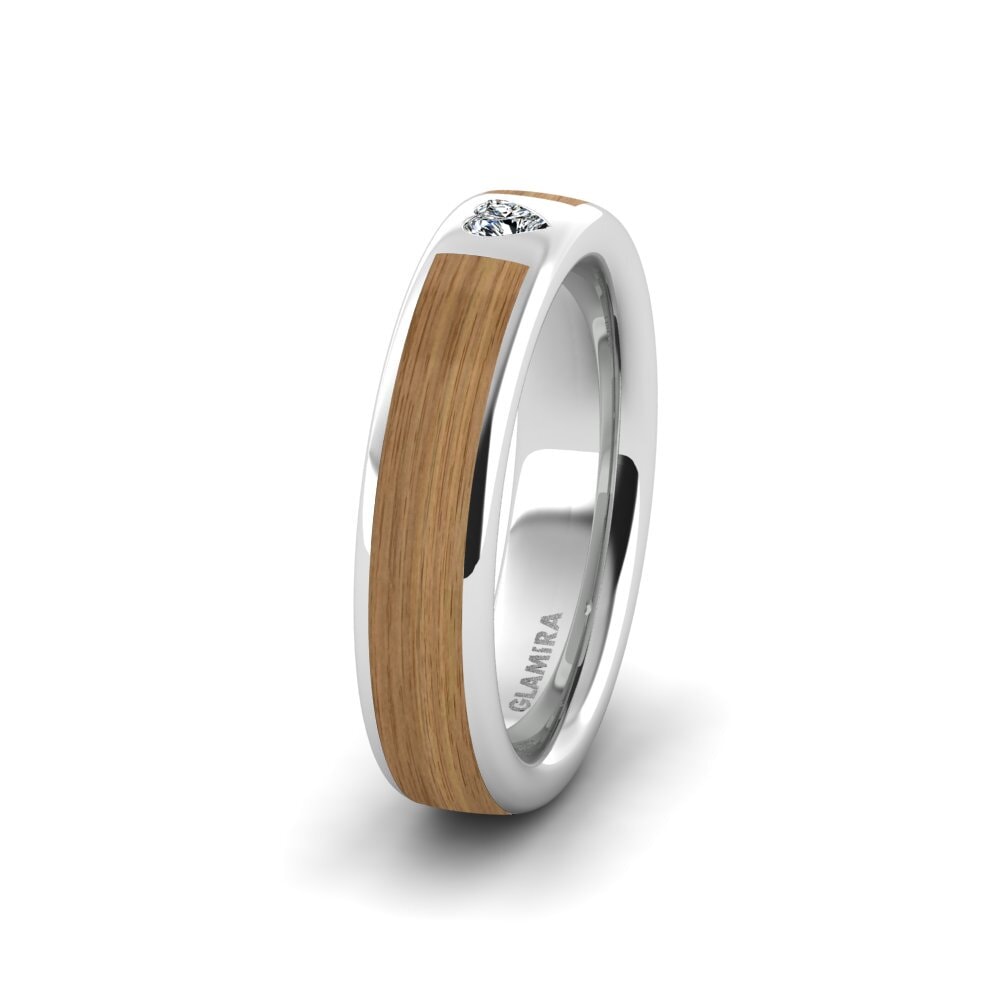 Cincin perkahwinan wanita Peaceful Luck 5 mm