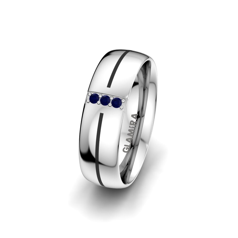 Sapphire Women's Wedding Ring Exotic Desire 6 mm