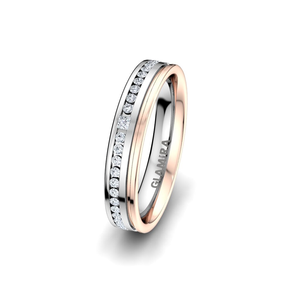Diamant Brilliant Dámský snubní prsteny Glorious Touch 4 mm
