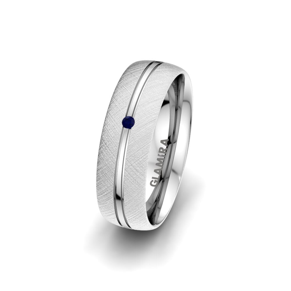 Sapphire Women's Wedding Ring Exotic Serenity 6 mm