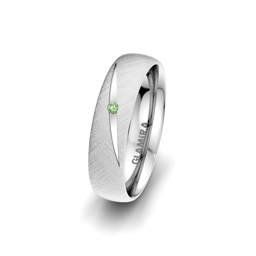 Diamant Vert Alliance pour femme Charismatic Beauty 5 mm