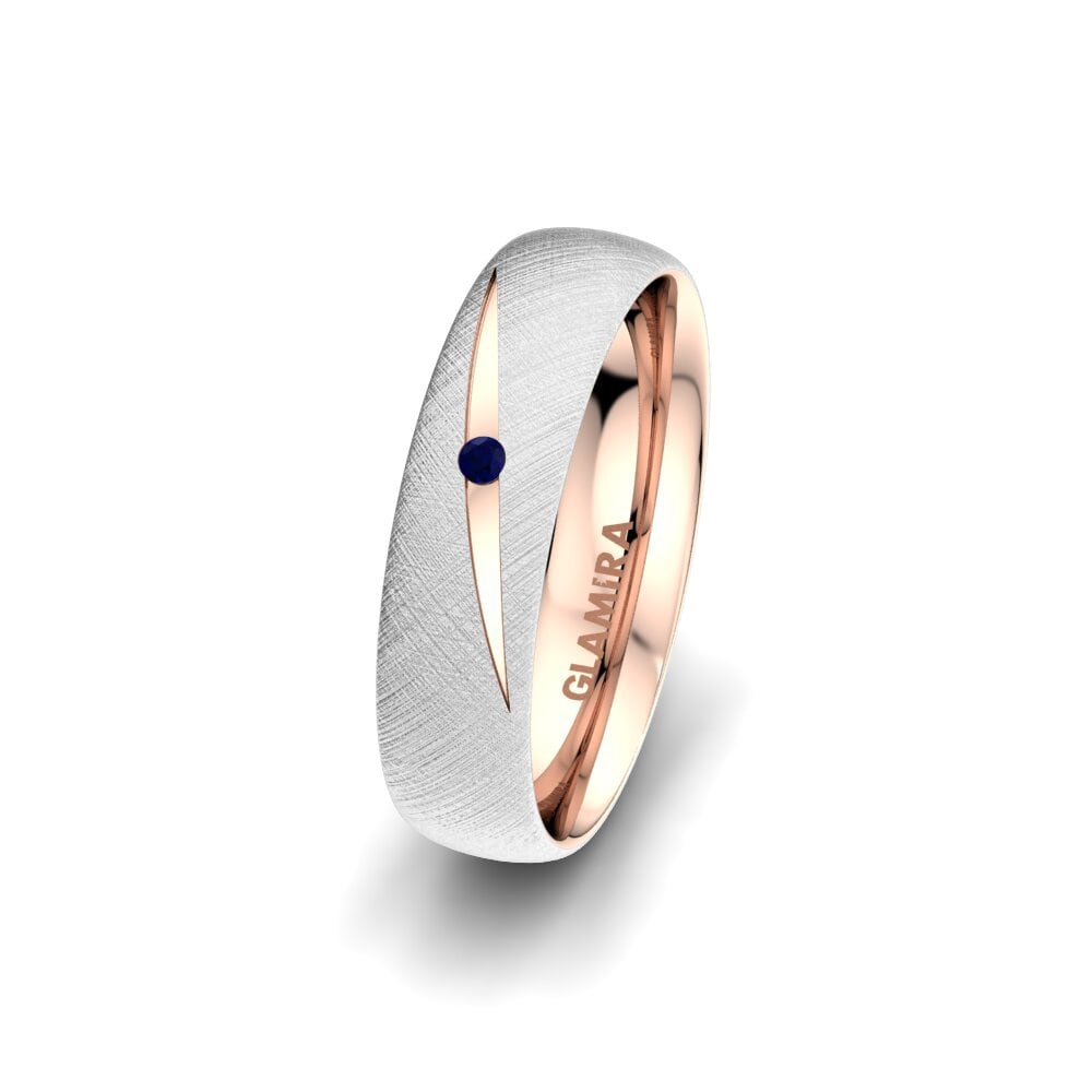 Sapphire Women's Wedding Ring Charismatic Beauty 5 mm