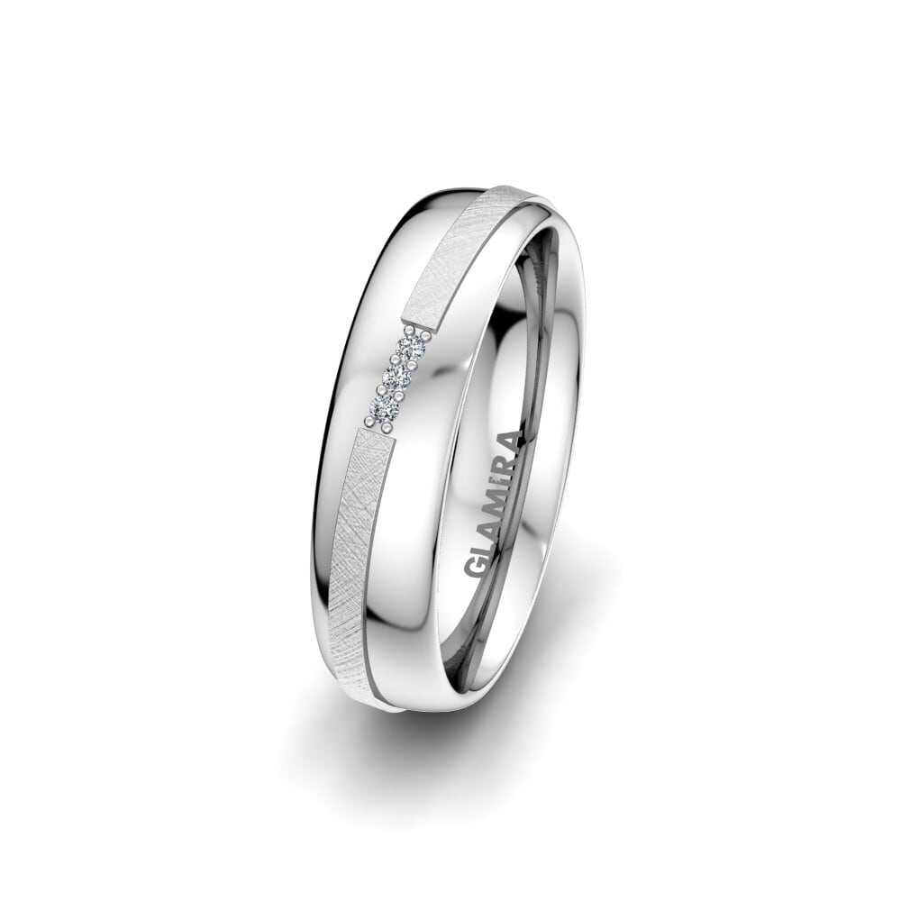 Palladium 9500 Alliance pour femme Romantic Line 5 mm