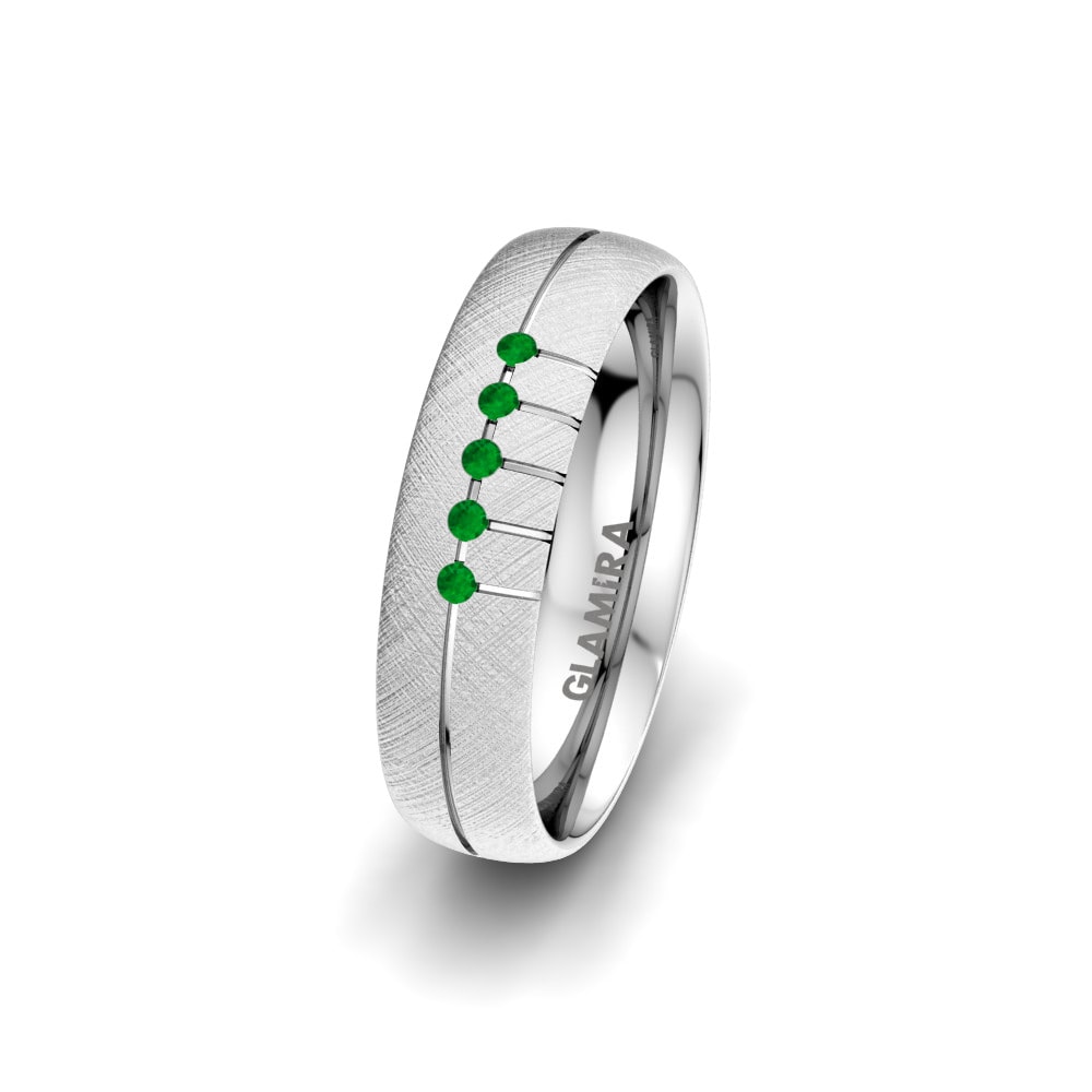 Twinset Emerald Women’s Wedding Rings
