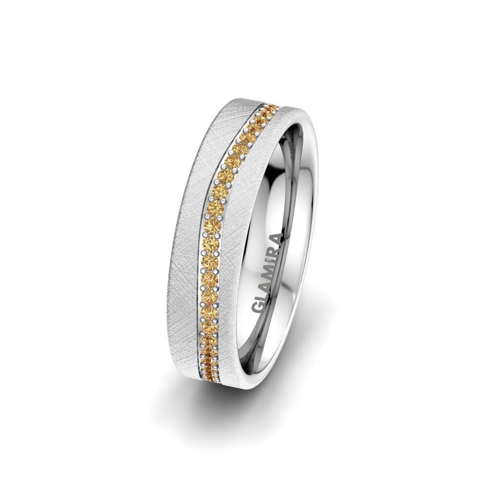 Hnědý diamant Dámský snubní prsteny Marvelous Darling 5 mm