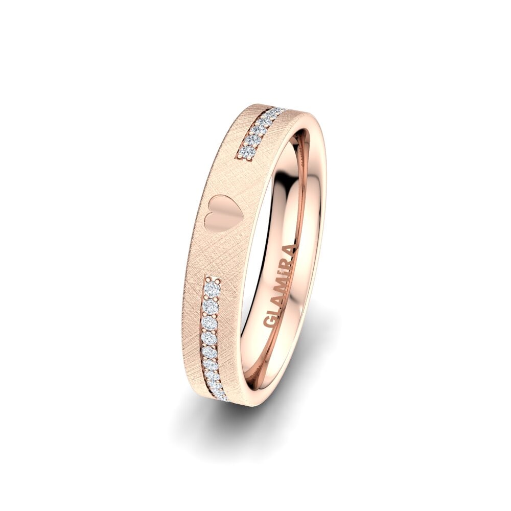 Diamant Brilliant Dámský snubní prsteny Passionate Waiting 4 mm