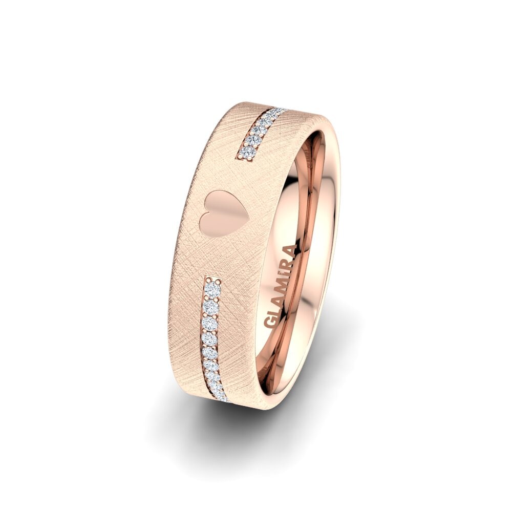Diamant Brilliant Dámský snubní prsteny Passionate Waiting 6 mm
