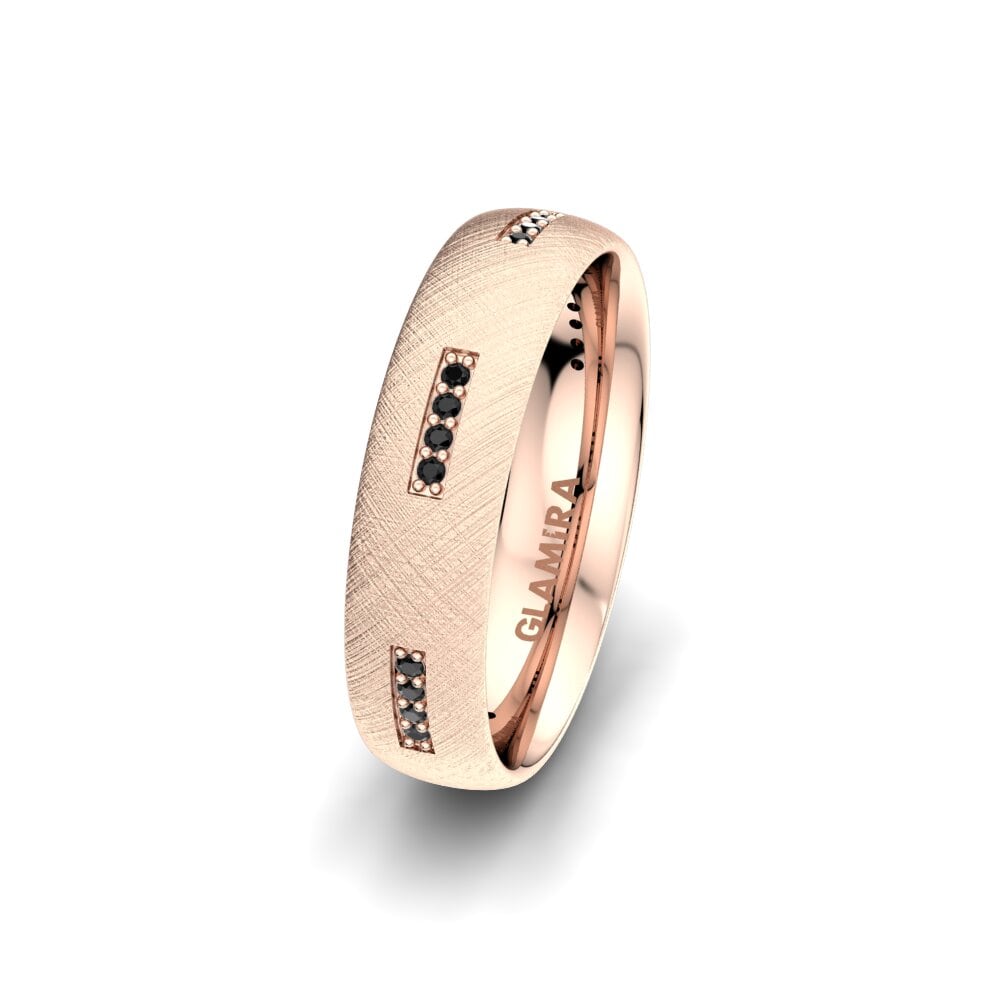 Saphir noir Alliance pour femme Precious Star 5 mm