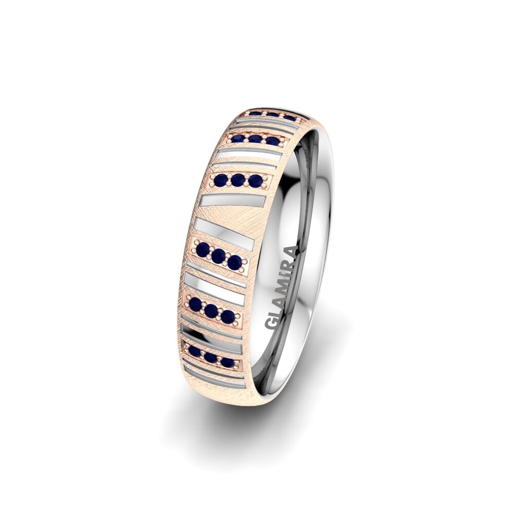 Zafiro Anillo Boda Mujer Romantic Beauty 5 mm