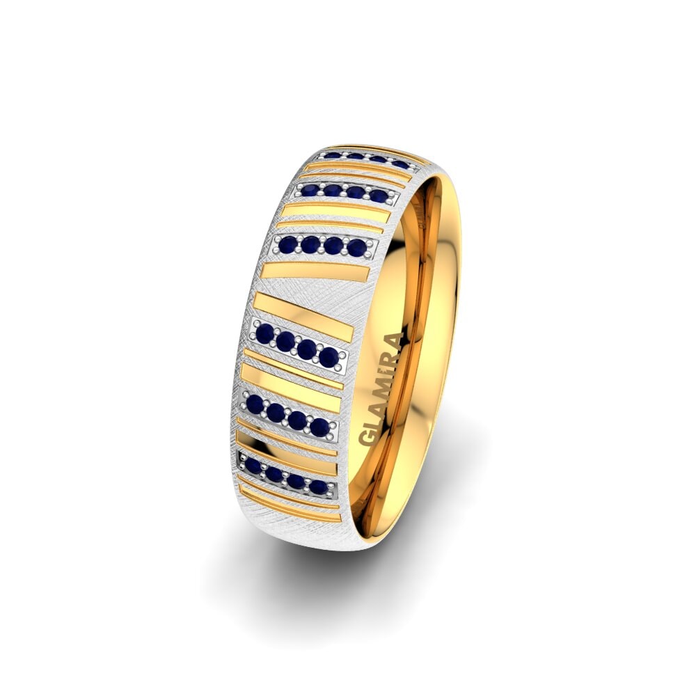 Zafiro Anillo Boda Mujer Romantic Beauty 6 mm