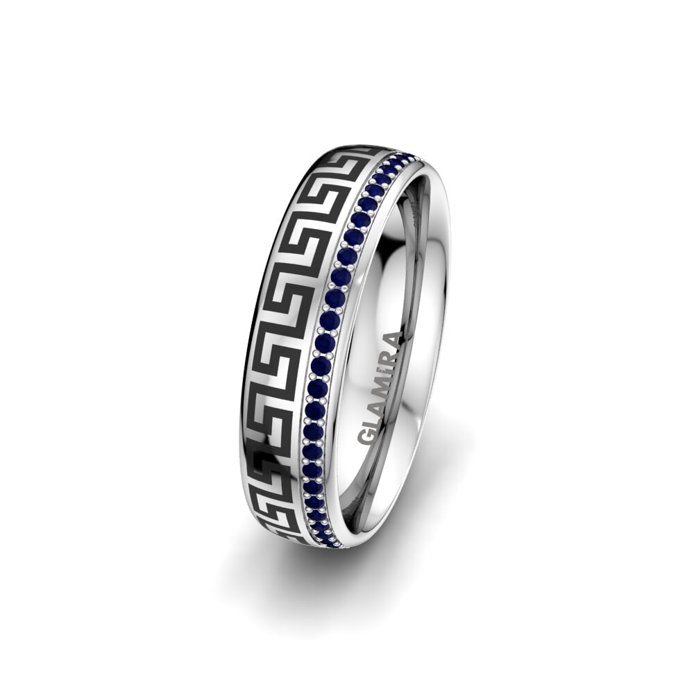 Sapphire Women's Wedding Ring Essential Happiness 5 mm