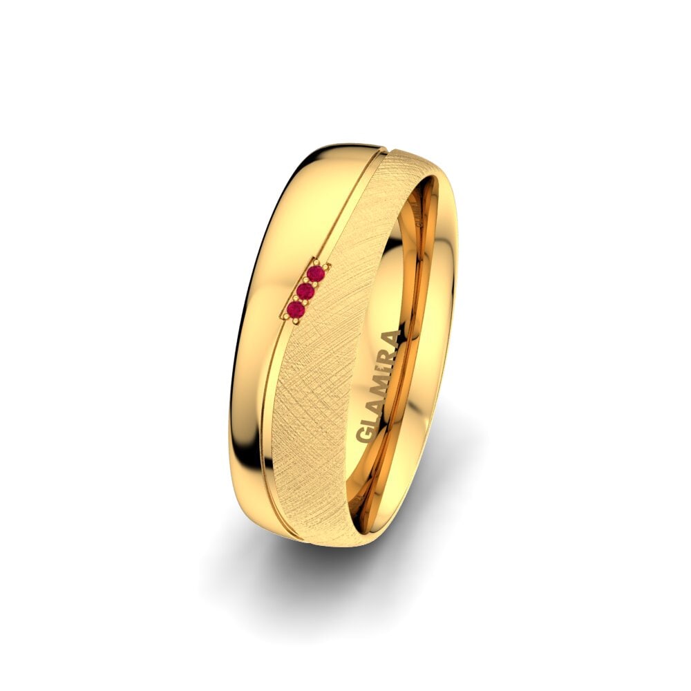 Rubí Anillo Boda Mujer Romantic Touch 6 mm