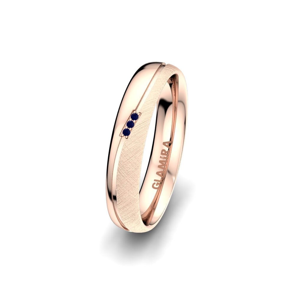 Safir Kadın Alyans Romantic Touch 4 mm