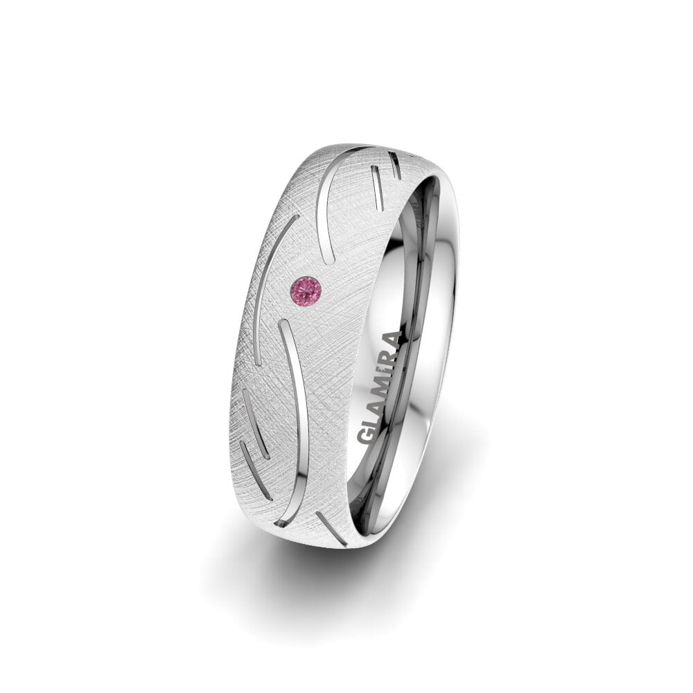 Grenat de Rhodolite Alliance pour femme Sensual Glorious 6 mm
