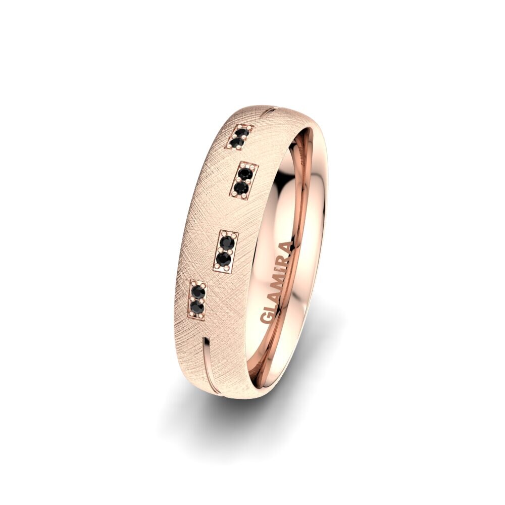 Saphir noir Alliance pour femme Splendid Future 5 mm