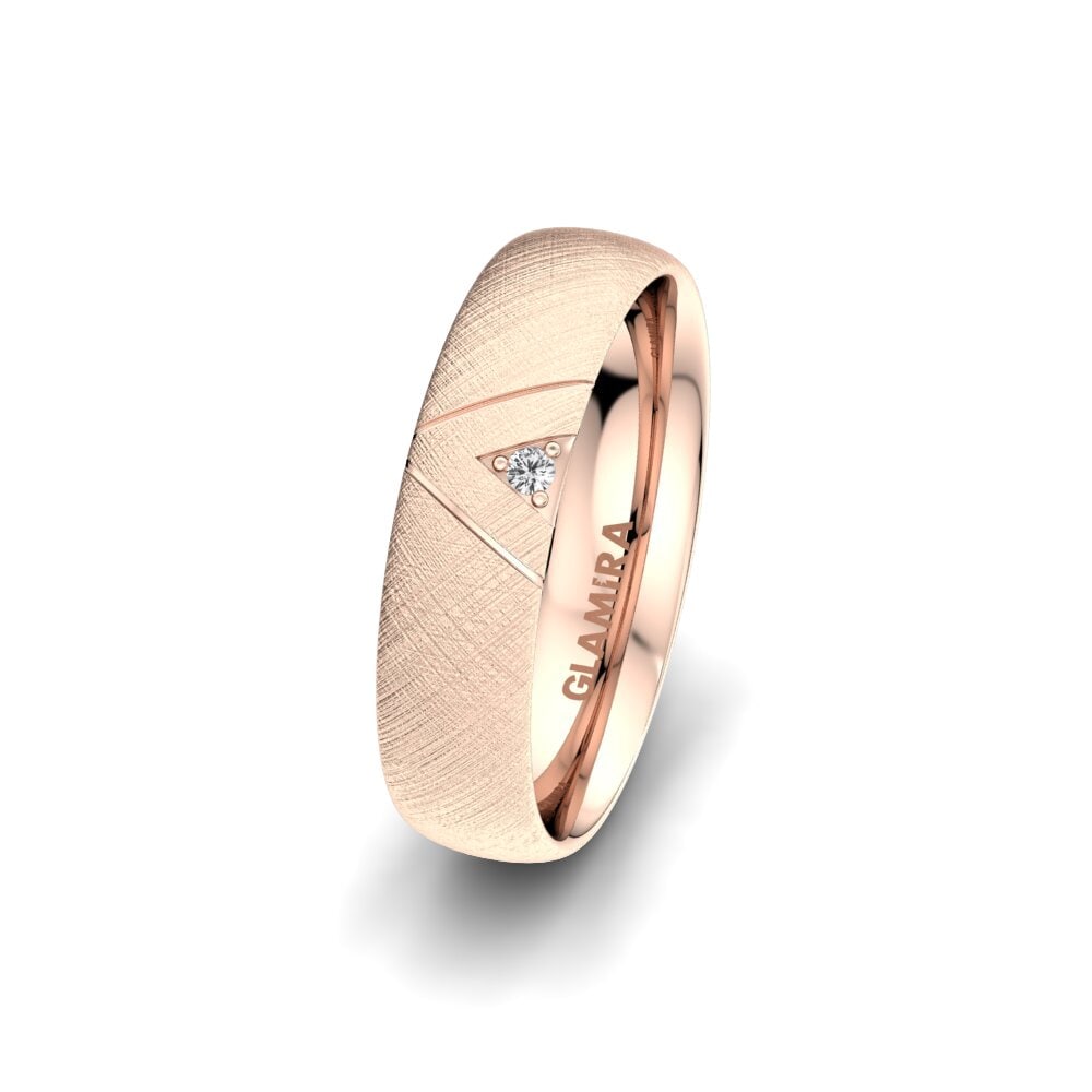 Saphir Blanc Alliance pour femme Unique Paradise 5 mm