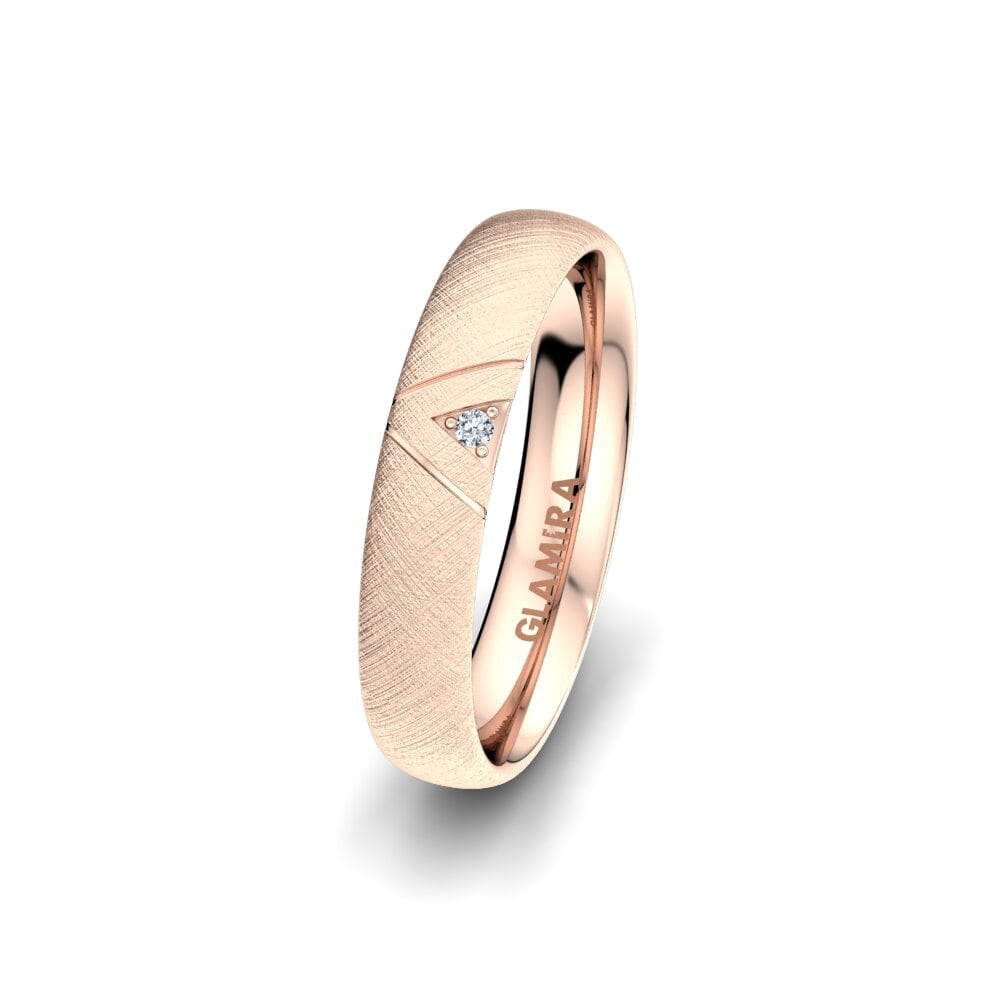 Diamant De Synthèse Alliance pour femme Unique Paradise 4 mm