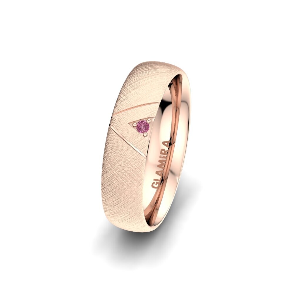 Grenat de Rhodolite Alliance pour femme Unique Paradise 5 mm