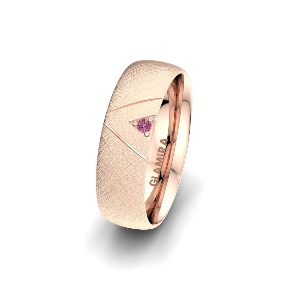 Grenat de Rhodolite Alliance pour femme Unique Paradise 6 mm