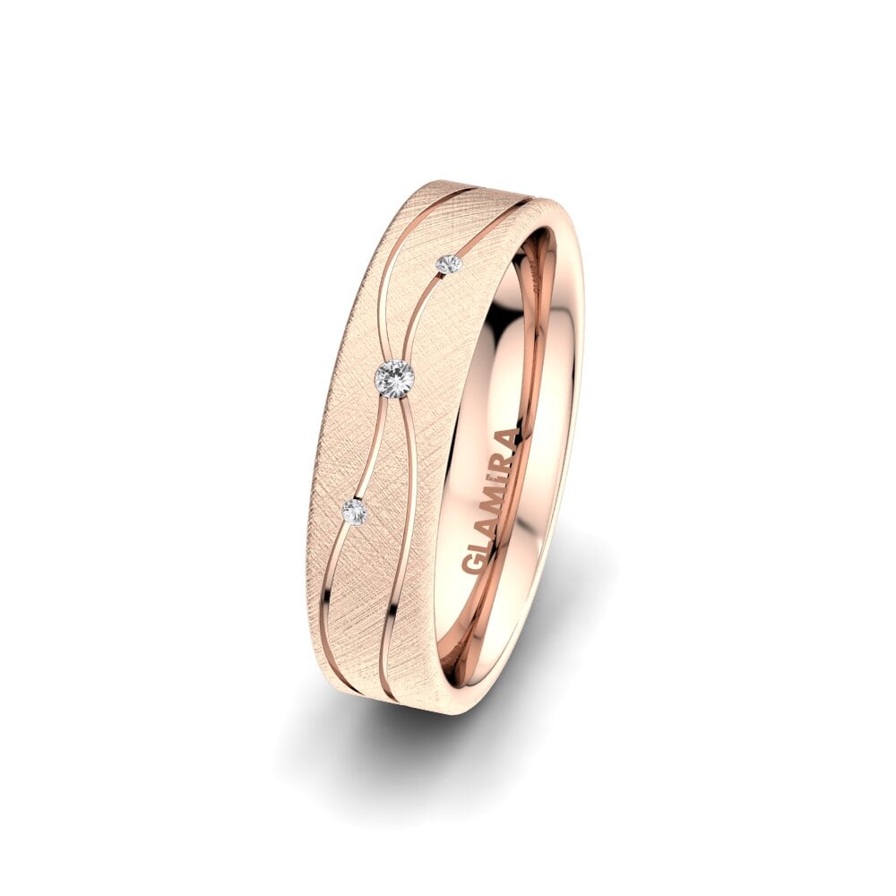 Diamant-safír Dámský snubní prsteny Universe Adore 5 mm