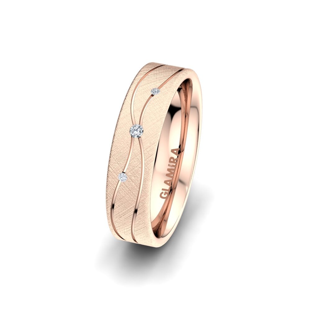 Laboratorně vytvořené diamanty Dámský snubní prsteny Universe Adore 5 mm
