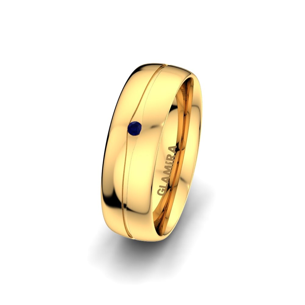 Sapphire Women's Wedding Ring Pure Touch 6 mm