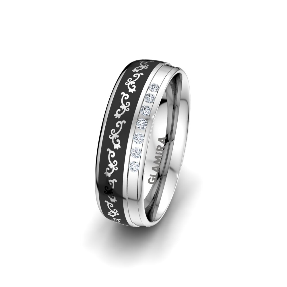 Diamant De Synthèse Alliance pour femme Noble Life 6 mm