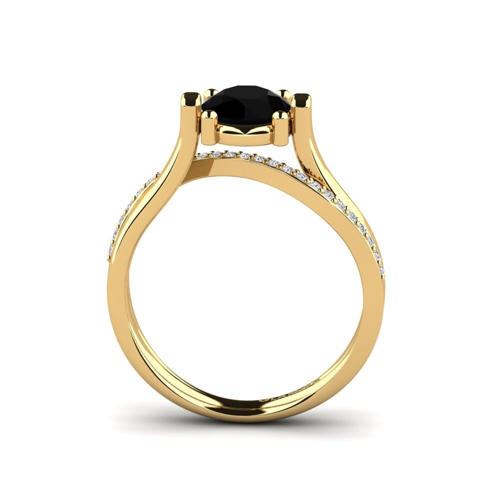 Black Sapphire Ring Gwendy