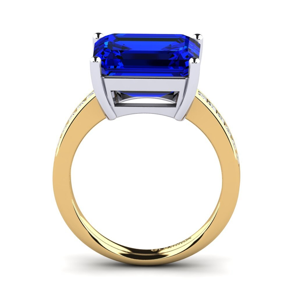 14ct Yellow / White Gold Ring Gwenora