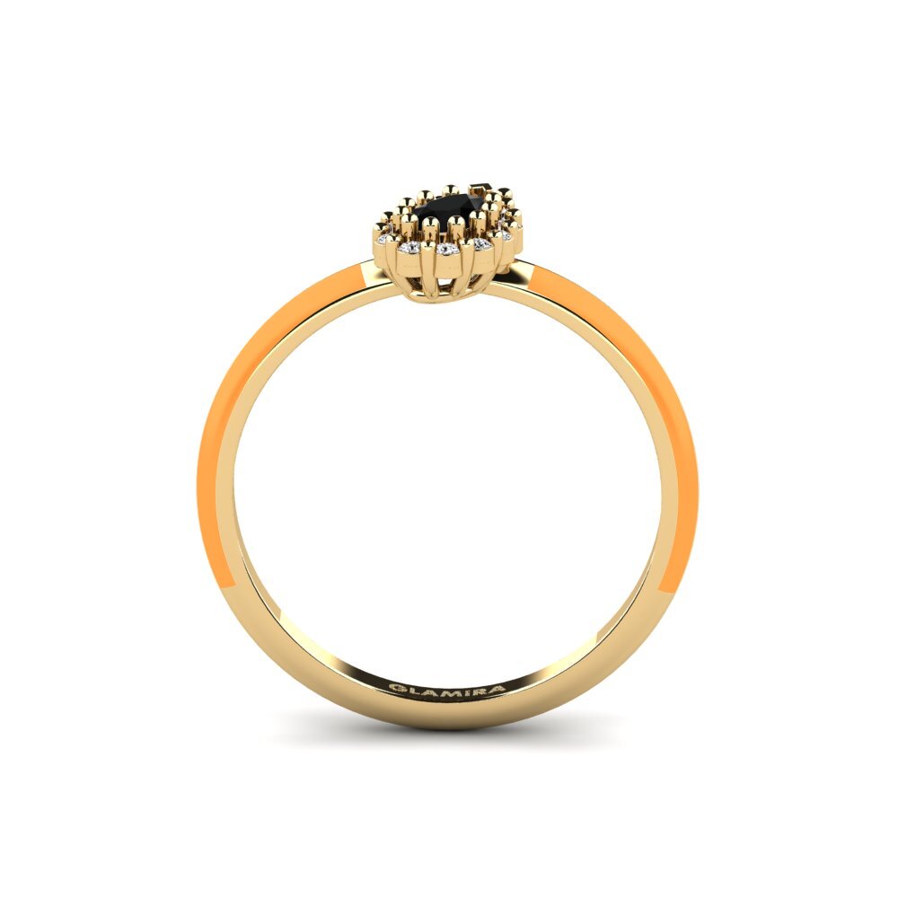 Schwarzer Onyx Ring Hamden