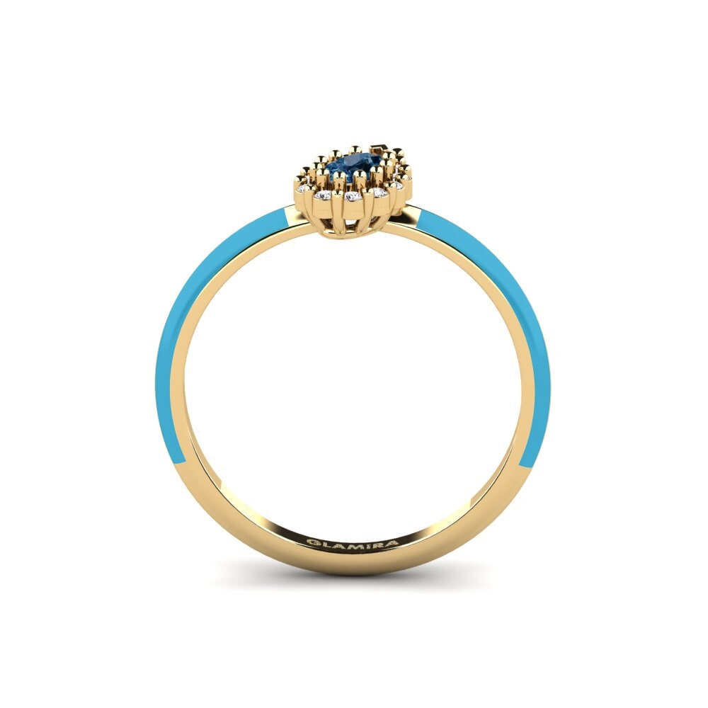 Blauer Diamant Ring Hamden