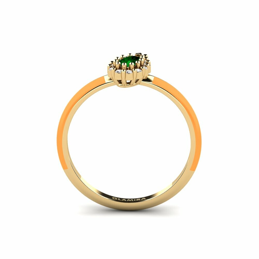 Zircone Vert Bague Hamden