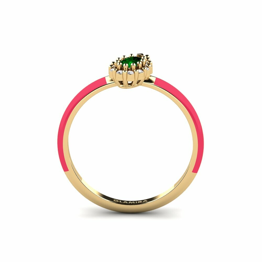 Zircone Vert Bague Hamden