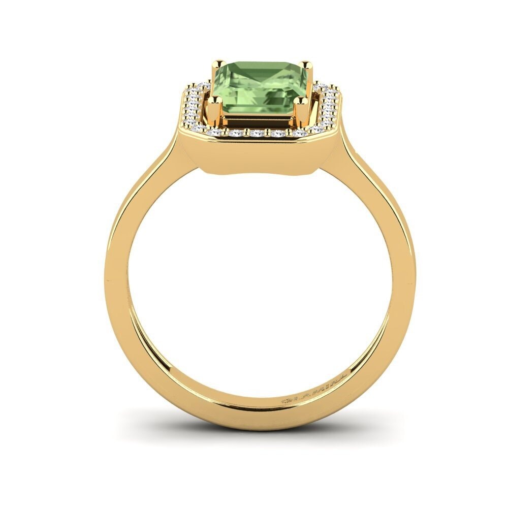 18ct Yellow Gold Engagement Ring Harebrained