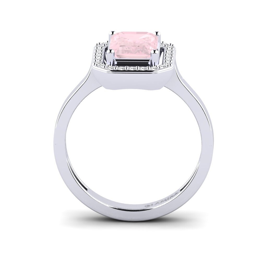 Plata 925 Anillo de compromiso Harebrained
